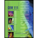 Chemistry  Cem 111 (Custom)