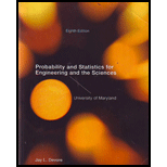 Probability and Statistics for Engineering and the Sciences. (Custom)