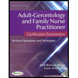 Adult Gerontolgical and Family Nurse Practitioner Certification Examination