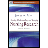 Reading, Understanding, and Applying Nursing Research With Cd