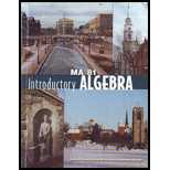 Introductory Algebra Ma 81 (Custom)