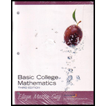 Basic College Mathematics, Books a La