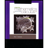 Finite Mathematics and Applied Calculus