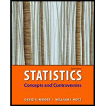 Statistics  Concepts and Controversies