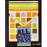 Principles of Management : Ver. 1.1 - Access by Mason Carpenter - ISBN 9781453327807