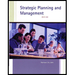 Bus 308 Strategic Plan. and Management CUSTOM<