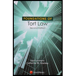 Foundations of Tort Law