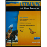 Literature  Unit Three Resources, Grade 7