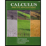 Calculus and It Applications