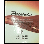 Precalculus Concepts Through Functions, A Unit Circle Approach to Trigonometry with Student Solutions Manual