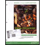 Social Psychology (Looseleaf)   With Access