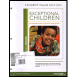 Exceptional Children (Looseleaf)