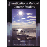 Climate Studies Investigative Manual Academic Year 2012 13 and Summer 13