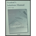 Elementary Statistics - Student Solution Manual by Triola,Milton - ISBN 9780321837929