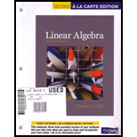 Linear Algebra and Its Application (Looseleaf)