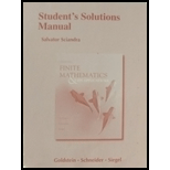 Finite Mathematics and Its Application  Student Solution Manual