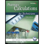 Pharmacy Calculations for Technicians   With CD