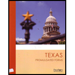 Texas Promulgated Forms