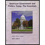 American Government and Politics Today (Loose) (Custom) -  Barbara A. Bardes, Loose-Leaf