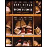 Intro. Stat. for Social Science Text (Canadian)