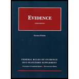 Federal Rules of Evidence 2013 2014 Statutory Supplement