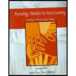 Psychology Modules for Act. Learning (Custom)