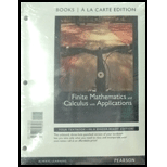 Finite Mathematics and Calculus with Applications (Looseleaf)-With Access -  Margaret Lial, Loose-Leaf