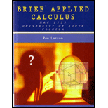 Brief Calculus  An Applied Approach (Custom)