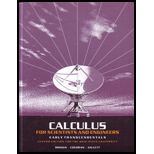 Calculus for Scientists and Engineers (Custom)