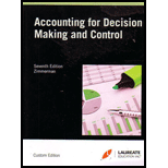 Accounting for Decision Making(Custom)