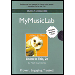 Listen to This Mymusiclab Access