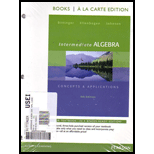 Intermediate Algebra Concepts and Application (Loose)