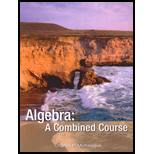 Algebra  Combined Course