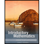 Introductory Mathematics; Conc. With Appl.