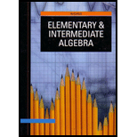 Elementary and Intermediate Algebra (Custom)