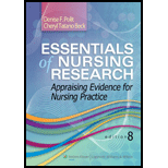 Essentials of Nursing Research - Text -  Denise F. Polit, Paperback