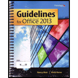 Guidelines for Microsoft Office 2013   With CD