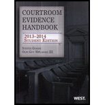 Courtroom Evidence Handbook 2013 2014