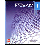 Mosaic 1 Reading Student Book