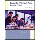 Successful Writing at Work Concise Edition (Custom)