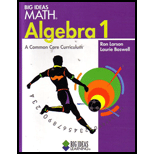 Big Ideas Math, Algebra 1