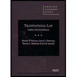 Transnational Law, Cases and Materials