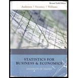 Statistics for Business and Economics With Cd (Custom)