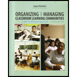 Organizing and Managing Classroom Learning Communities (Custom)