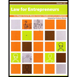 Law for Entrepreneurs, Volume 1.0.1 (B and W)