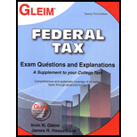 Federal Tax Exam Questions and Explanations