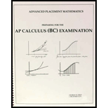 Preparing for AP Calculus (BC) Examination