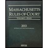 Massachusetts Rules of Court, State 13