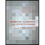 Essential Elements for Effectiveness