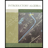 Introductory Algebra (Custom)